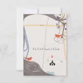 流木ツリー旋回方向カード 招待状 (裏面)