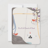 流木ツリー旋回方向カード 招待状 (裏面)