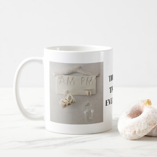 流木テーマのマグカップ コーヒーマグカップ (ドーナツ)