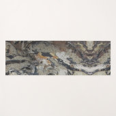 流木パターンビーチウッドコースト素朴 ヨガマット (正面(横))