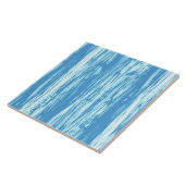 流木パターン-オーシャンブルーおよび白 タイル (側面)