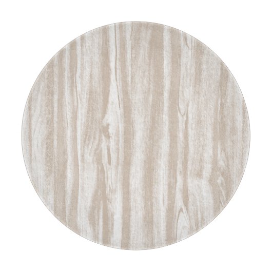 流木パターン-暗灰色の日焼けおよび白 カッティングボード (正面)