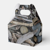 流木ビーチ結婚式 フェイバーボックス (裏面サイド)