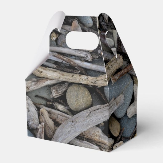 流木ビーチ結婚式 フェイバーボックス (裏面サイド)