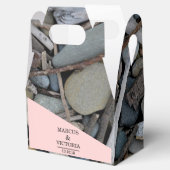 流木ビーチ結婚式 フェイバーボックス (オープン)