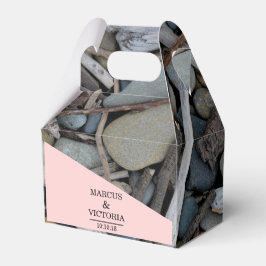 流木ビーチ結婚式 フェイバーボックス