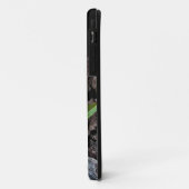 流木上の紫色のチューリップ Case-Mate iPhoneケース (裏面/左)