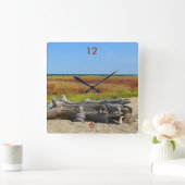 流木壁時計 スクエア壁時計 (ホーム)