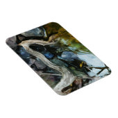 流木川岩材印象派抽象芸術 マグネット (右側)