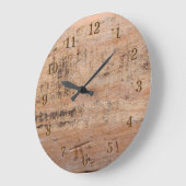 流木映像 ラージ壁時計 (傾斜)