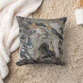 流木木目パターン写真素朴ビーチ自然 クッション (ブランケット)