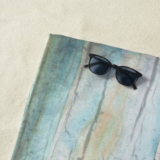 流木水カラービーチウ素朴ッドコースタル ビーチタオル (インサイチュ)