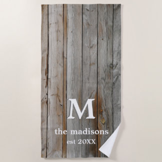 流木素朴ビーチタオル ビーチタオル