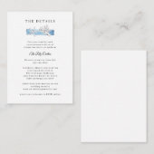 流木航海の貝結婚殻の囲い車 エンクロージャーカード (正面/裏面)