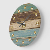 流木3の柱時計 ラージ壁時計 (傾斜)