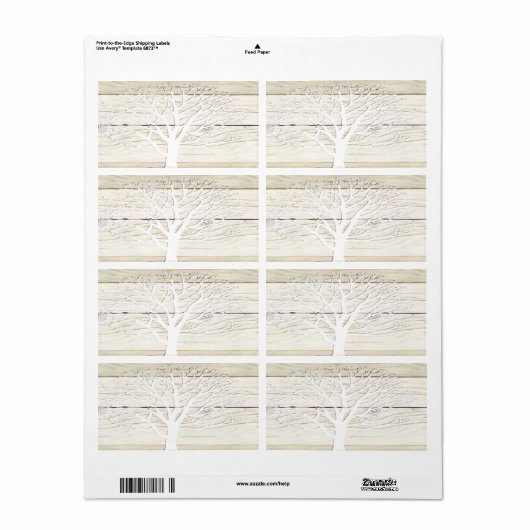 流木 ラベル (フルシート)