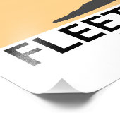 流木、ランカシャー海辺の旅行ポスター フォトプリント            (角)