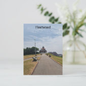 流木 – 山からの表示 ポストカード (スタンド正面)