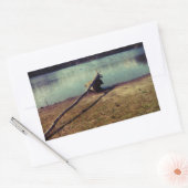 流木 長方形シール (封筒)