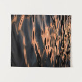 流水のコマ撮り写真 タペストリー (正面(横))