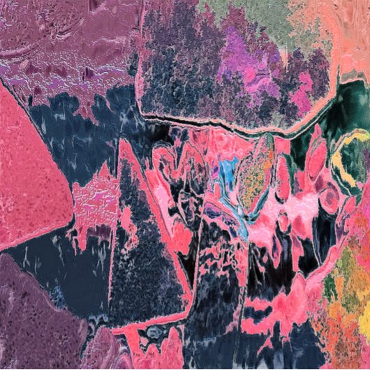 流水抽象芸術 ネクタイ