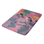 流水抽象芸術 バスマット (アングル)