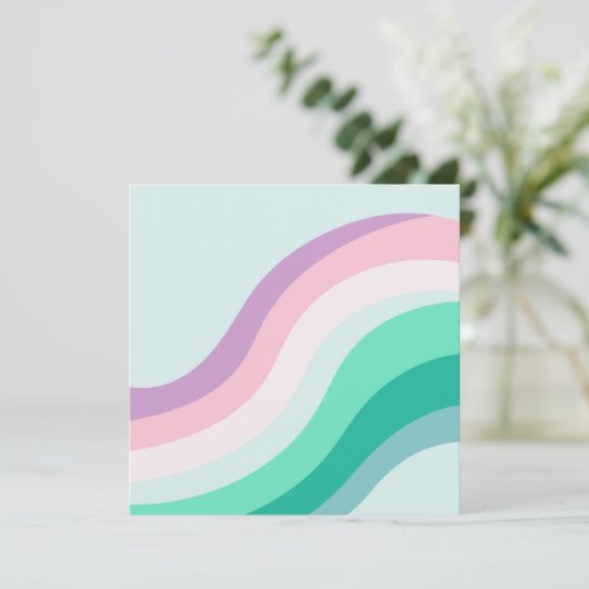 流水色 招待状 (スタンド正面)