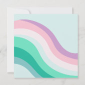 流水色 招待状 (裏面)