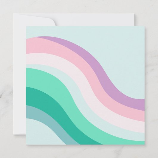 流水色 招待状 (裏面)