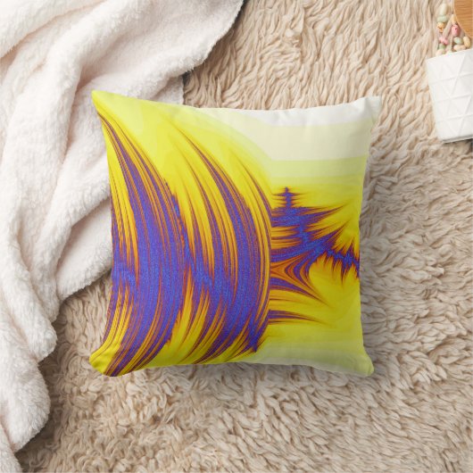 流水 クッション (ブランケット)