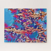 流水 ジグソーパズル (横)