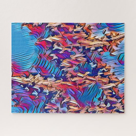 流水 ジグソーパズル (横)