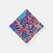 流水 スタンダードカクテルナプキン (角)