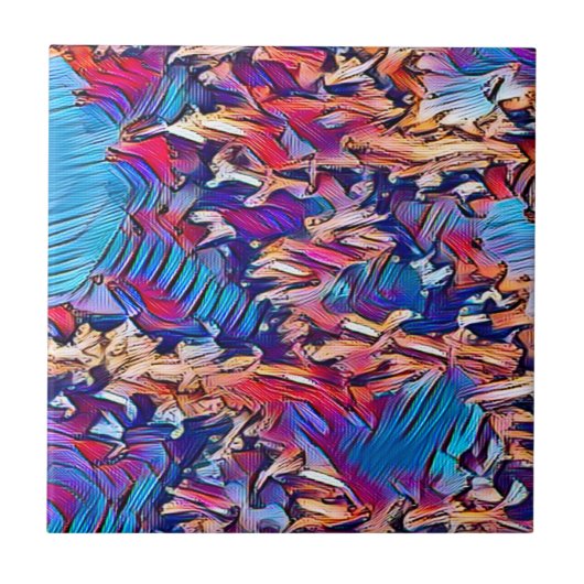 流水 タイル (正面)