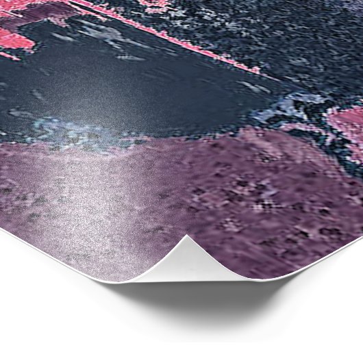 流水 フォトプリント            (角)