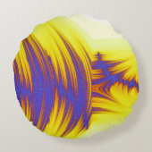 流水 ラウンドクッション (裏面)