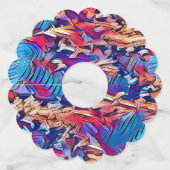 流水 ワイングラスタグ (正面)