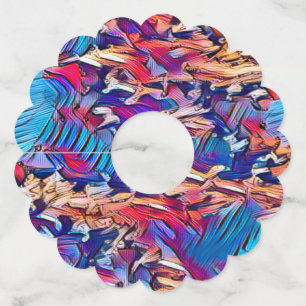 流水 ワイングラスタグ