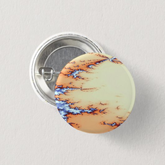 流水 缶バッジ (正面&裏面)