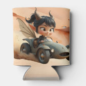 流浪の砂丘の月光の妖精。 缶クーラー (裏面)