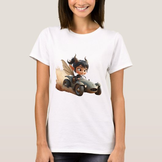 流浪の砂丘の月光の妖精 Tシャツ (正面)