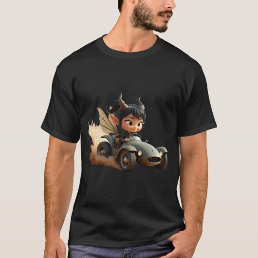 流浪の砂丘の月光の妖精 Tシャツ (正面)