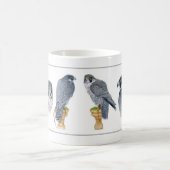 流浪性の鷹狩のマグ コーヒーマグカップ (中央)