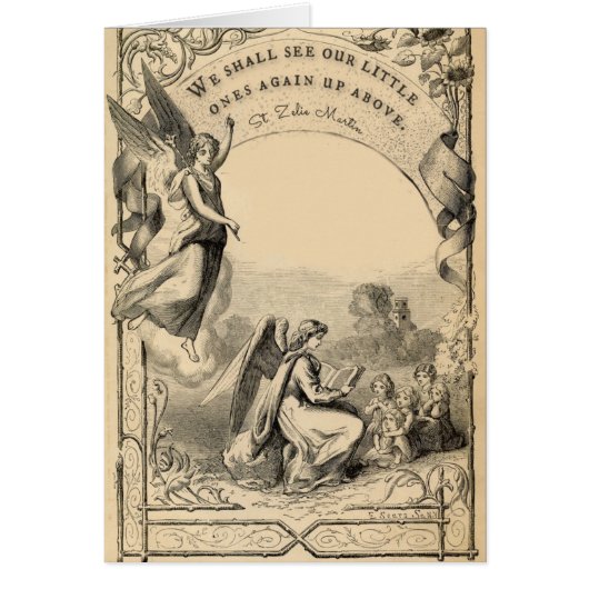 流産ベビーガールエンジェル宗教 (正面)