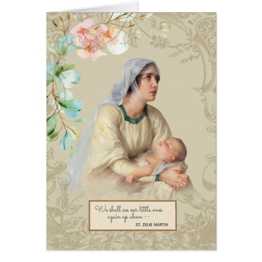 流産ベビーヴィンテージ天使の宗教 (正面)