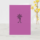 流産乳児喪失支援カード カード (黄色い花)