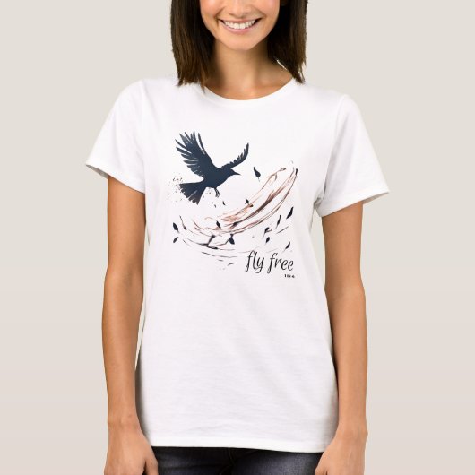流産啓発 女性Tシャツ Tシャツ (正面)
