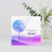 流産 |妊娠損失 |悔やみや弔慰 カード (スタンド正面)