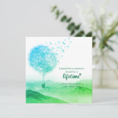 流産 |妊娠損失 |悔やみや弔慰 カード (スタンド正面)