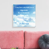 流産/死産損記念 キャンバスプリント (インサイチュ (リビング))